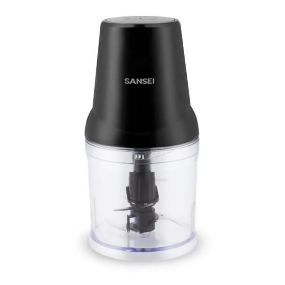 Picador Eléctrico Sansei PI24B0S 400W Acero Inoxidable - Negro