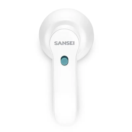 Removedor de pelusas Sansei RPS125 Recargable USB - Blanco